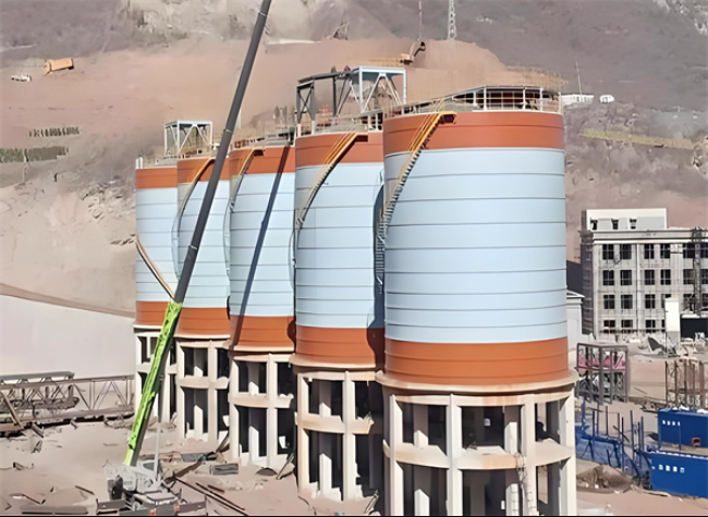 南朗镇高架钢板仓